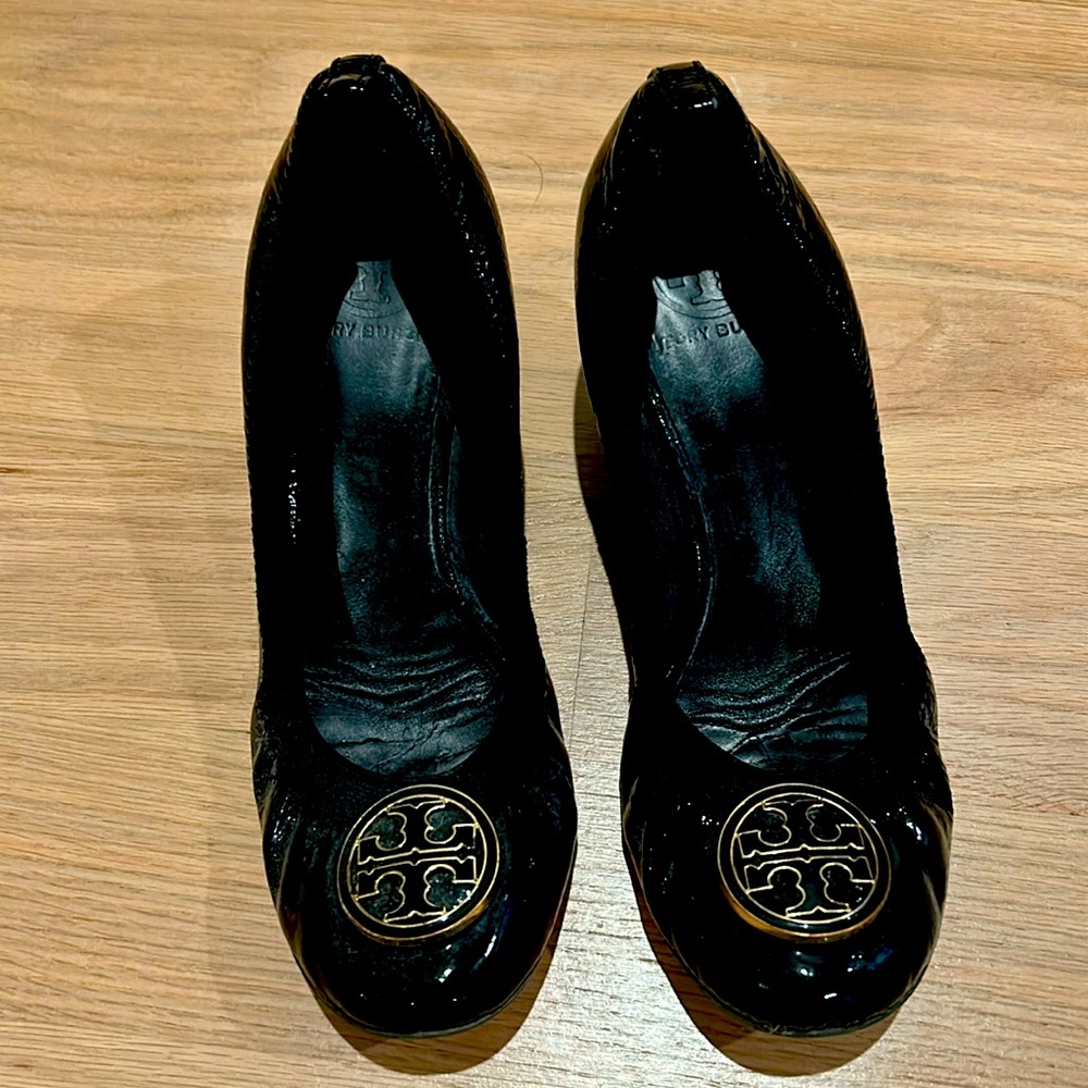 Black Tory Burch Heels Size 8